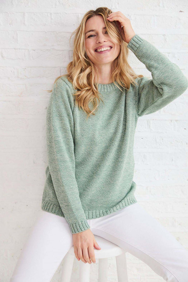 Merino Wool Crew Neck Sweater