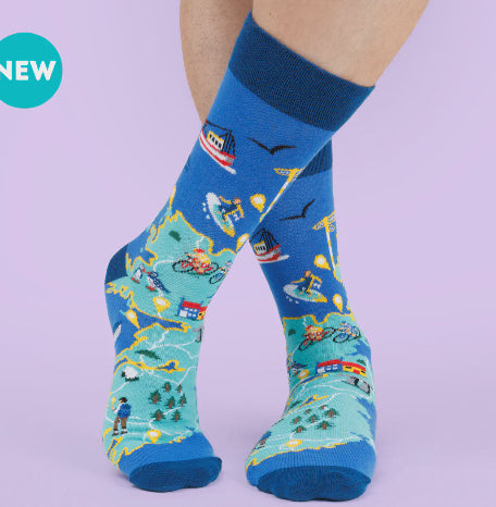 The Wild Atlantic Way Unisex Socks