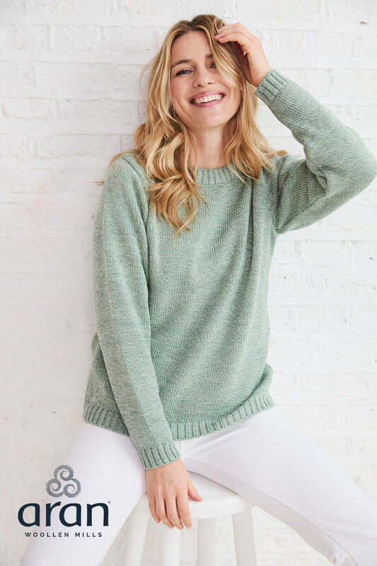 Merino Wool Crew Neck Sweater