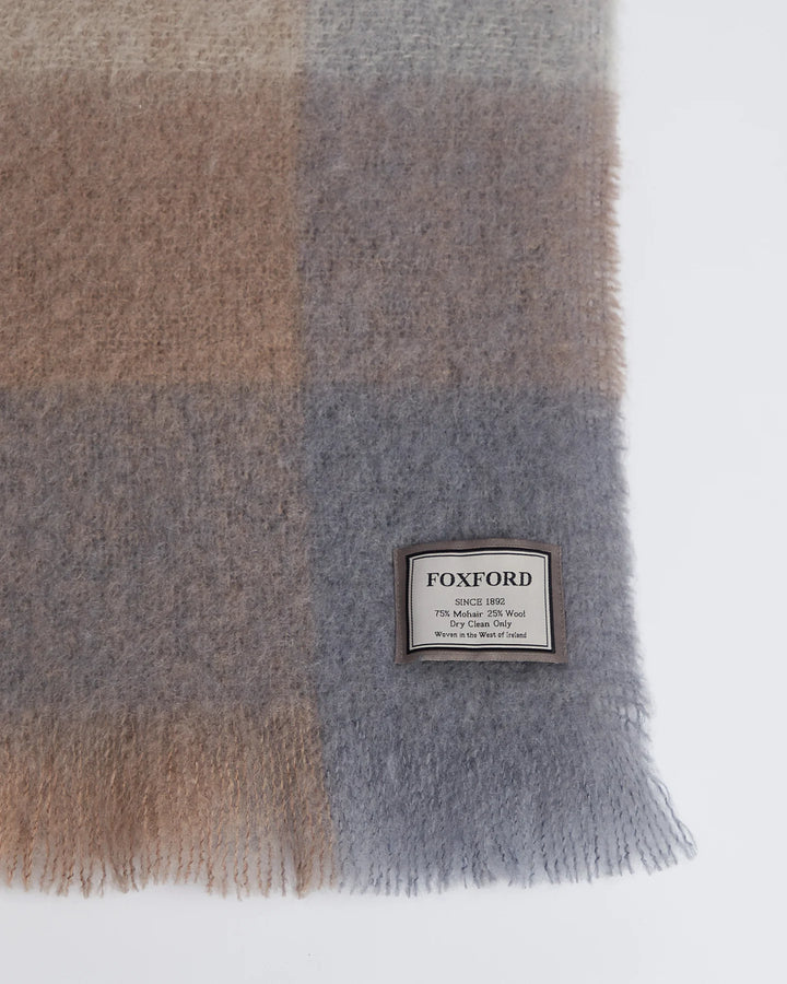 Foxford Barna Woods  Mohair Throw