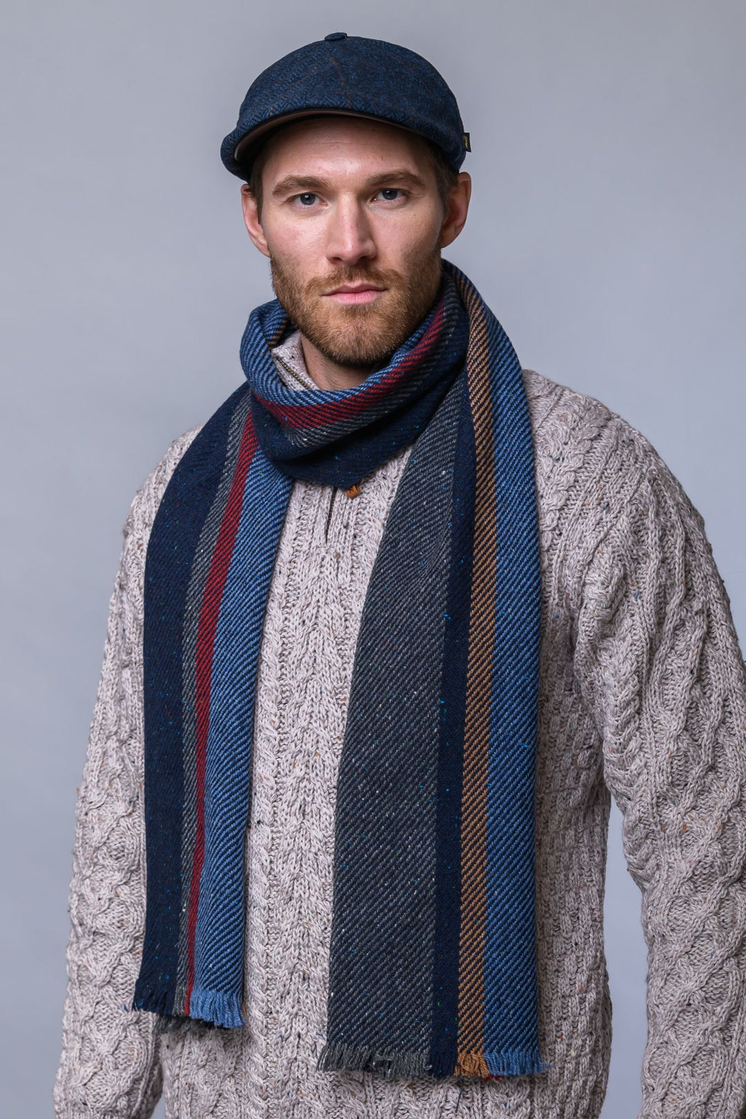 Mucros Soft Donegal Wool Scarf - SD36