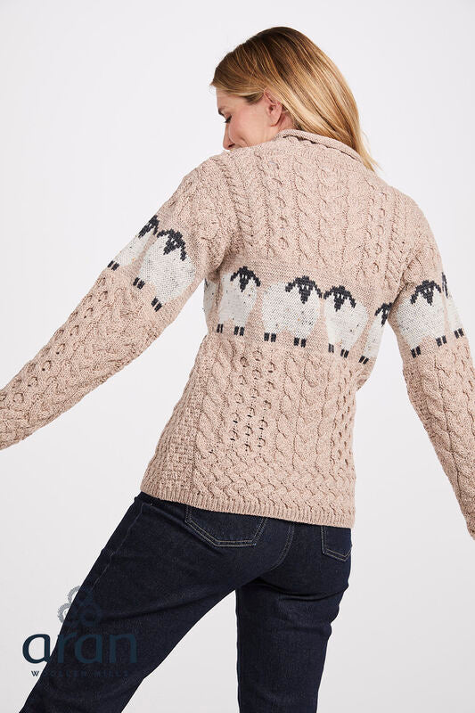 Ladies Merino Wool Sheep Sweater
