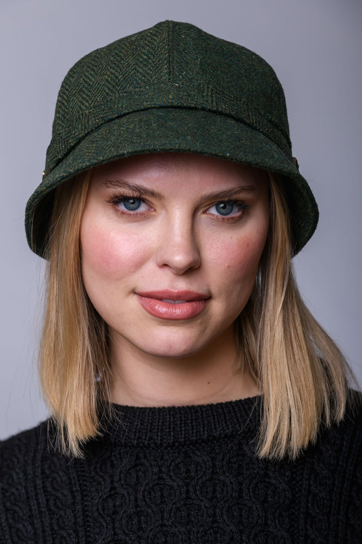 Mucros Green flapper hat