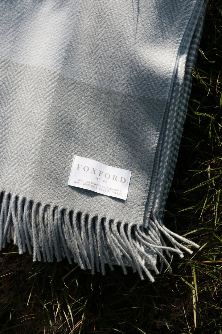 Foxford Tara Cashmere and Lambswool Throw
