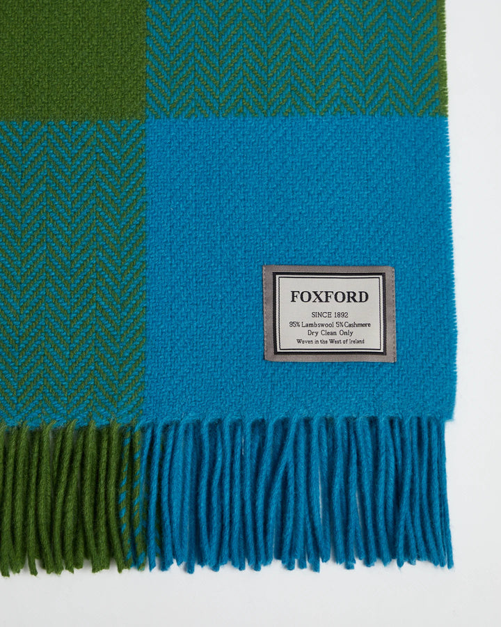 Foxford Ceide Wool and Cashmere Throw