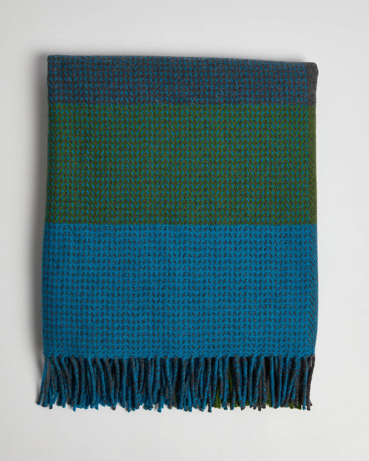 Foxford Ceide Wool and Cashmere Throw