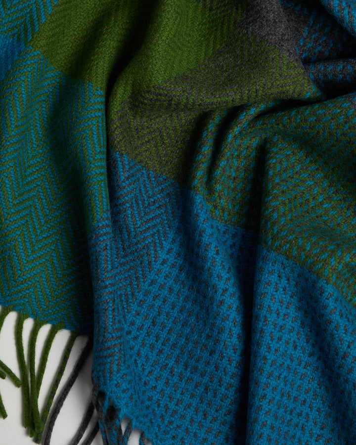 Foxford Ceide Wool and Cashmere Throw