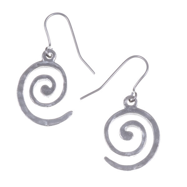 Spiral Drop Earrings