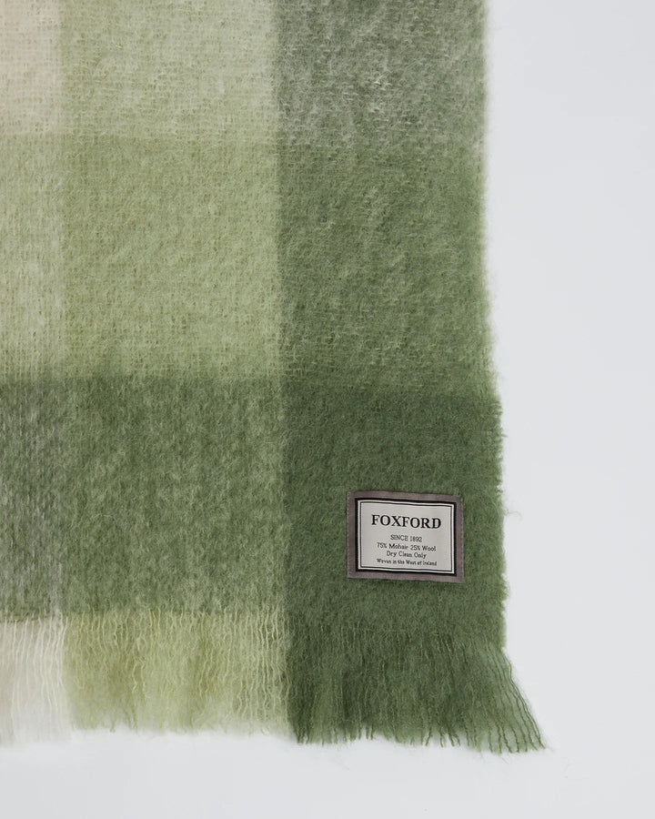 Foxford Newgrange  Mohair Throw