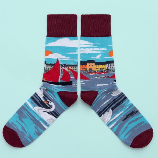 The Galway Hooker Unisex Socks