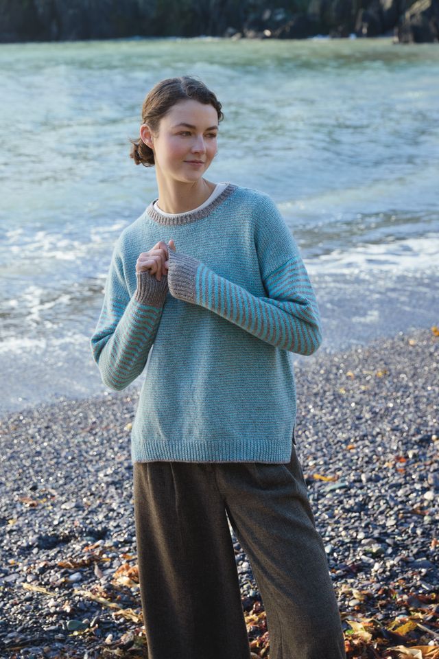 Striped Crew Neck Jumper