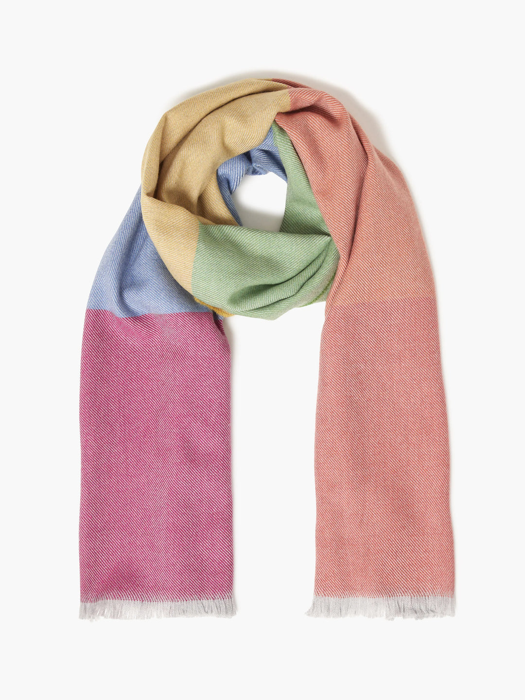 Foxford Rainbow Extra Fine Merino Scarf