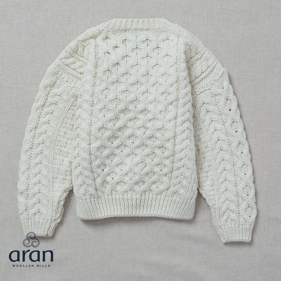 Children’s Merino Wool Aran Cardigan