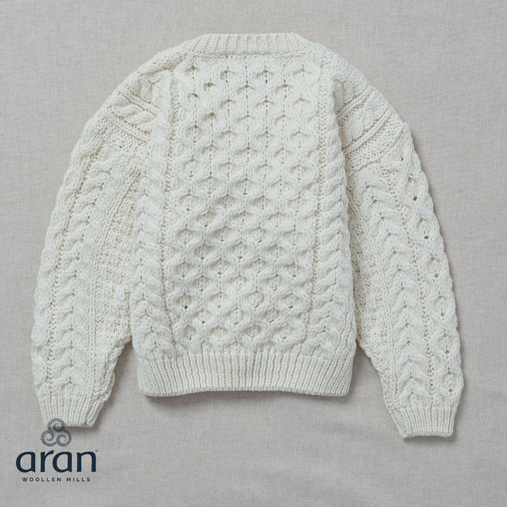 Children’s Merino Wool Aran Cardigan