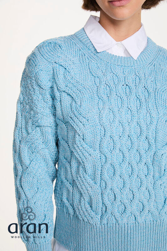 Crop Cable Sweater