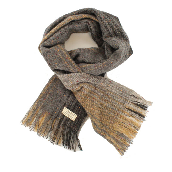 Mucros Brown Mix Islander Scarf