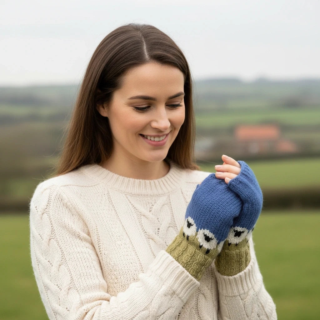 Wool Sheep  Handwarmers