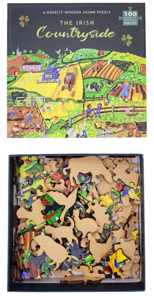 Irish Countryside Wooden Jigsaw