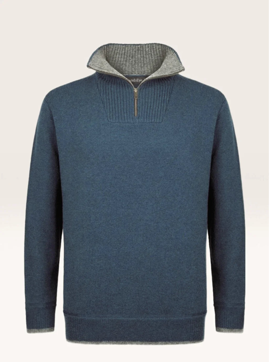 Irelands Eye Half Zip Merino Wool Sweater (2 colours)