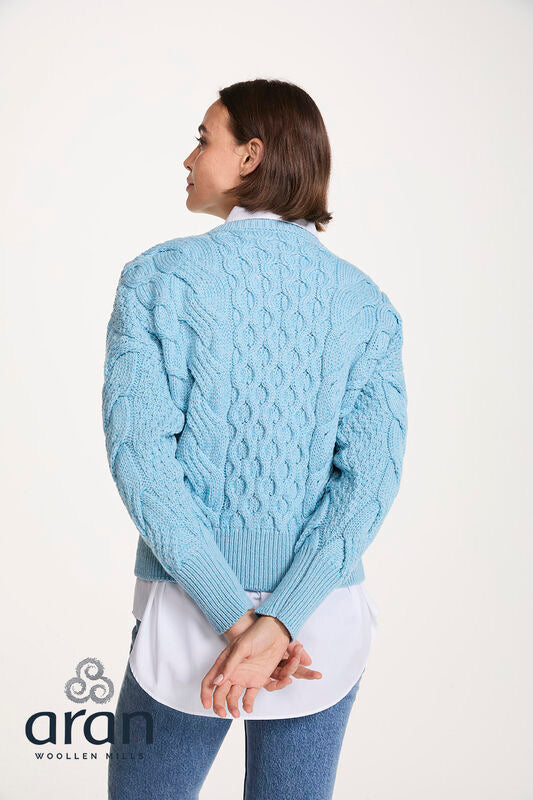 Crop Cable Sweater