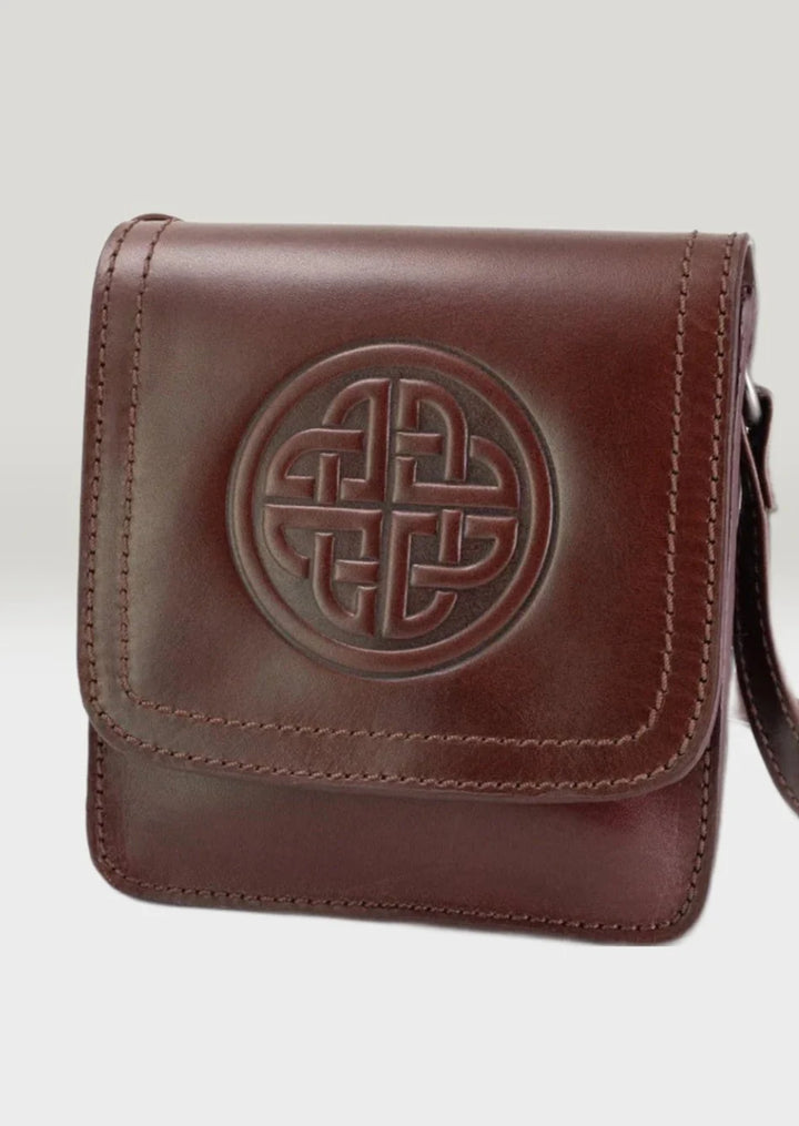 Morrigan Knot Leather  Bag