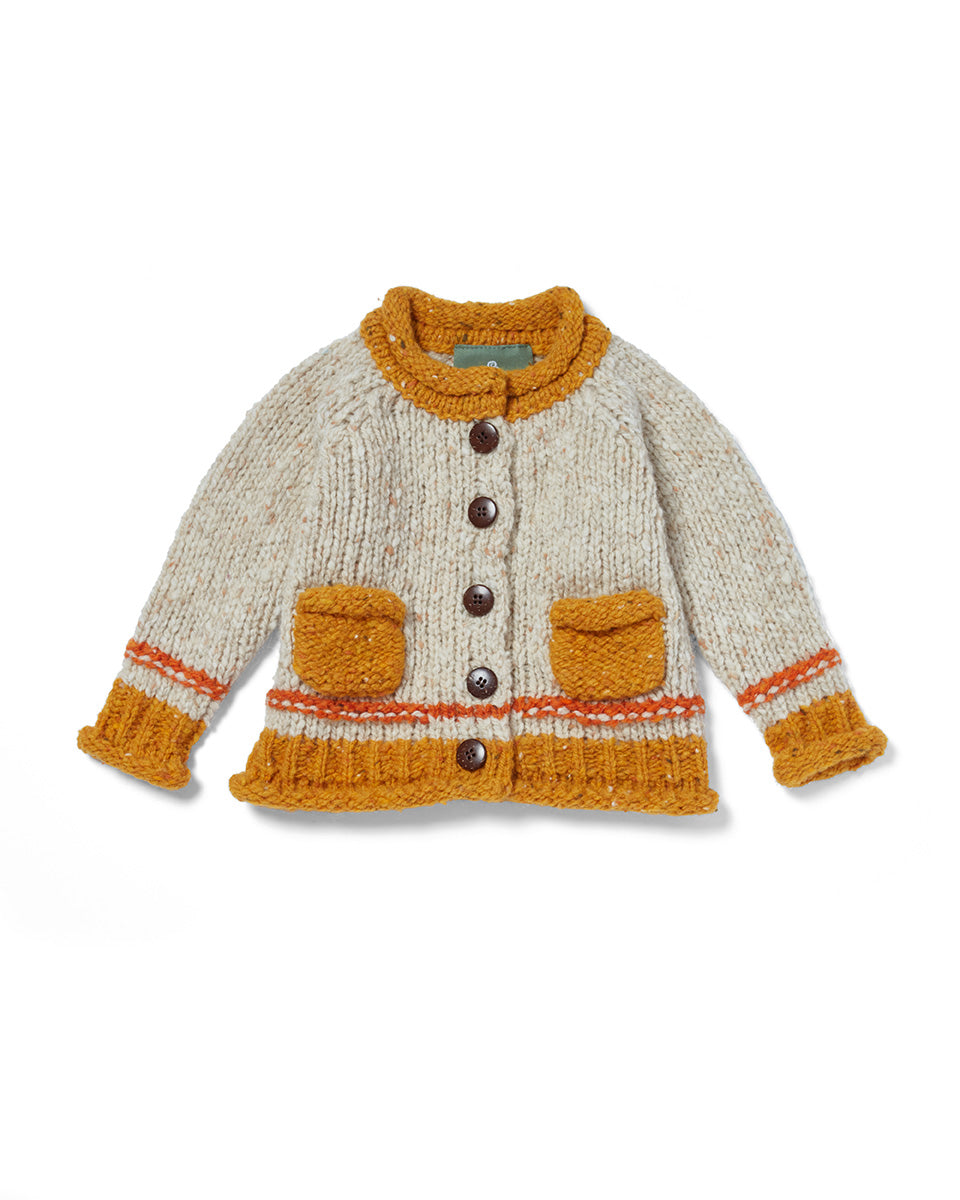 Baby Rolled Neck Cardigan