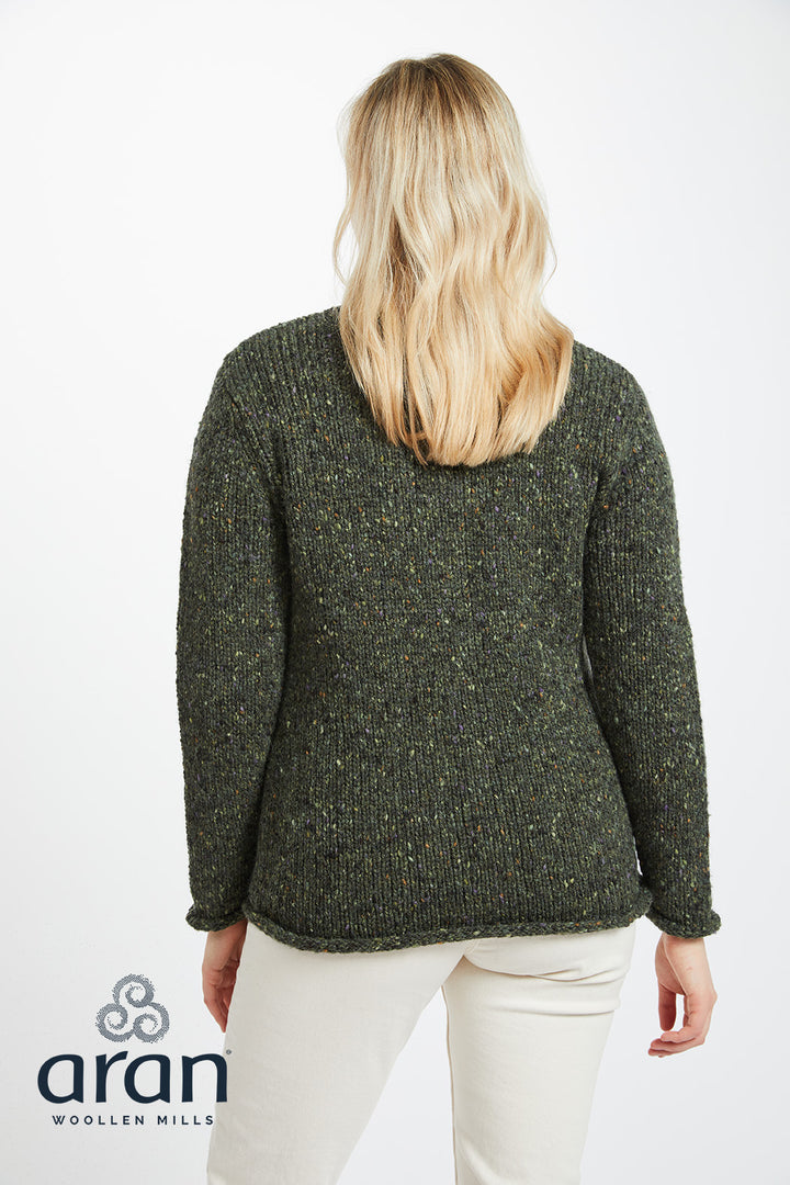 Ladies Donegal Tweed Cardigan