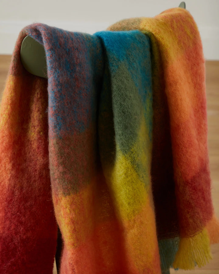 Foxford Cottage Mohair Throw