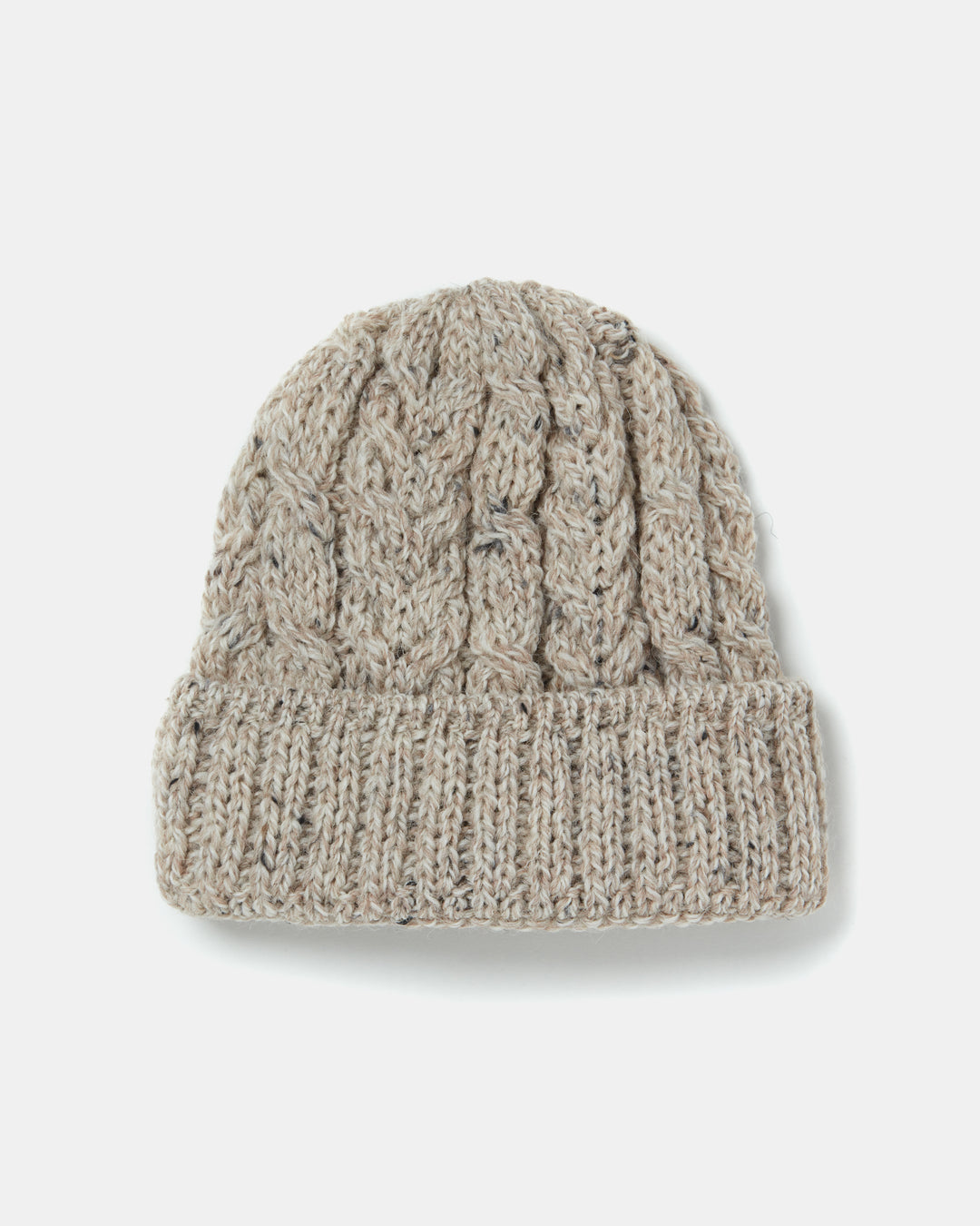 Aran  Cable Wool Hat